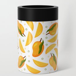 Colorful pattern of ripe mangoes Can Cooler