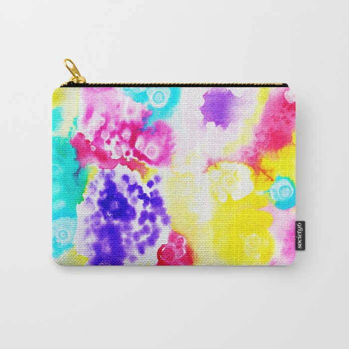 Abstract watercolor Carry-All Pouch