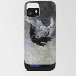 Yin Yang Owl and Raven iPhone Card Case