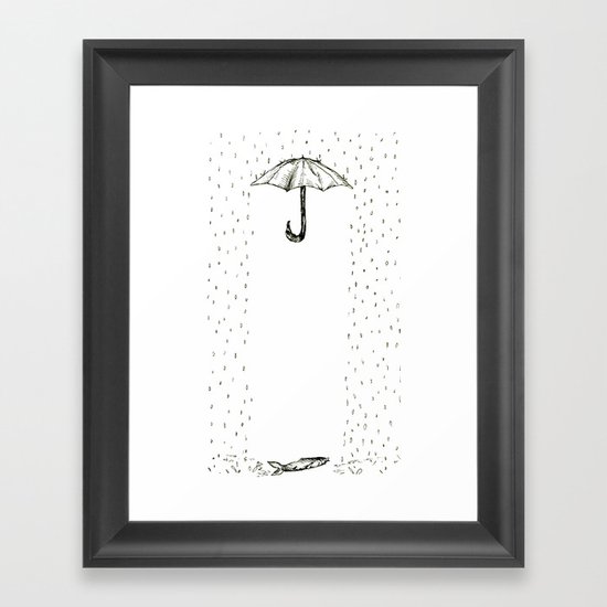 The Fish Framed Art Print