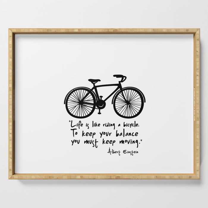 life is just like riding a bicycle