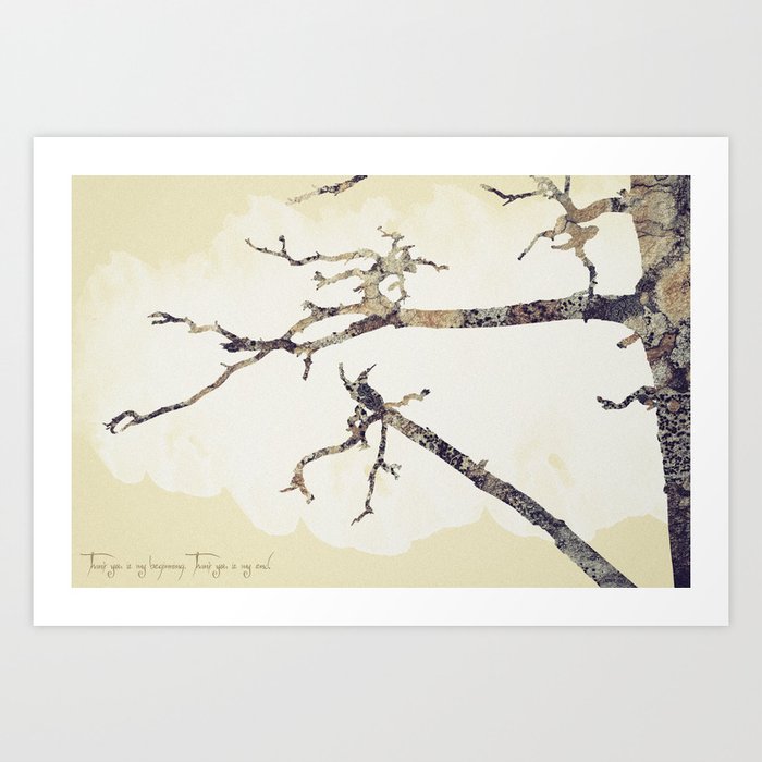 The Tree Connection - The Eyes of a Child Art Print