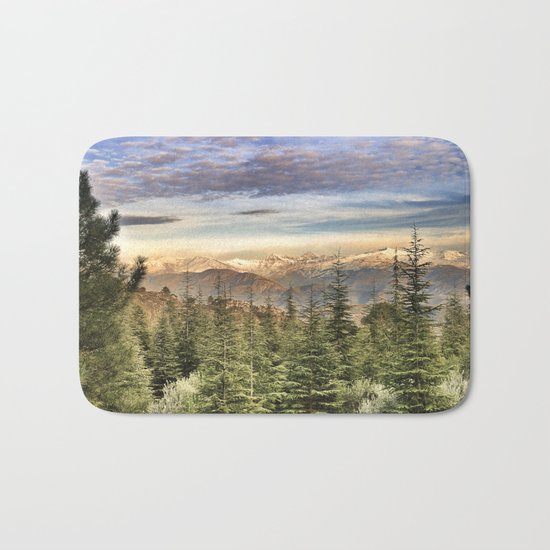 "Wildderness". Adventure at the mountains... Bath Mat