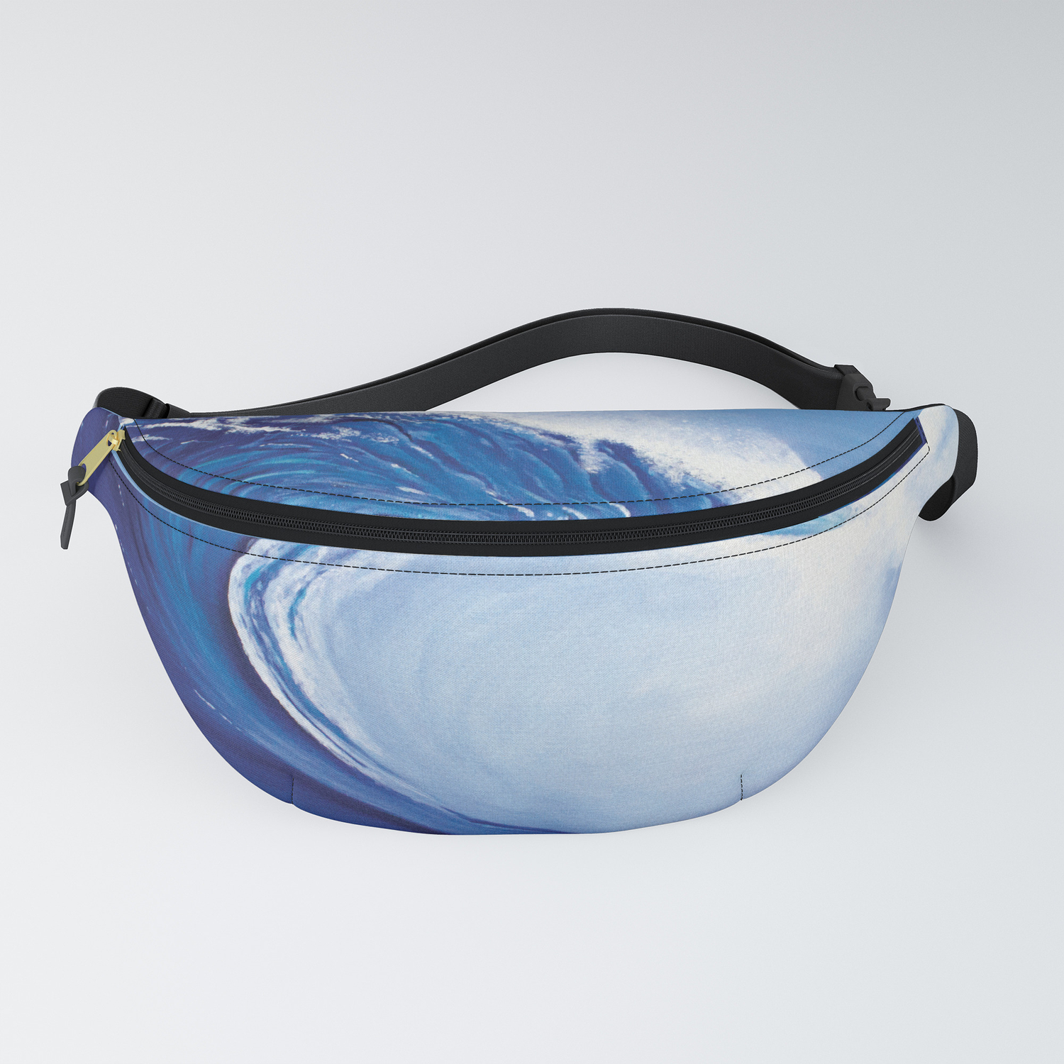 Ocean Wave Painting Fanny Pack By Anne Marieart Society6