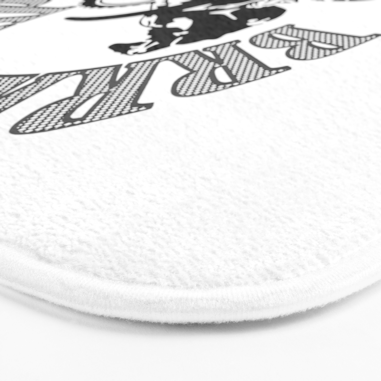 Brrraaaaap Checkered Flag Moto Language Bath Mat By Taiche Society6