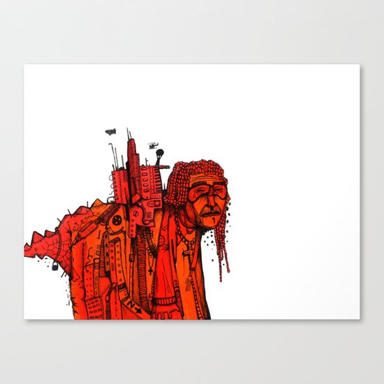 Afro Bono Canvas Print