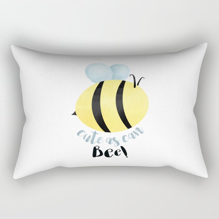 Cute As Can Bee! Rectangular Pillow