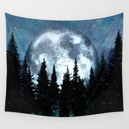Full Moon II Wall Tapestry
