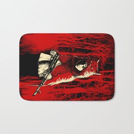 Here Comes the Red One Bath Mat | Pop Art, Curated 