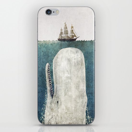 The Whale - vintage iPhone & iPod Skin