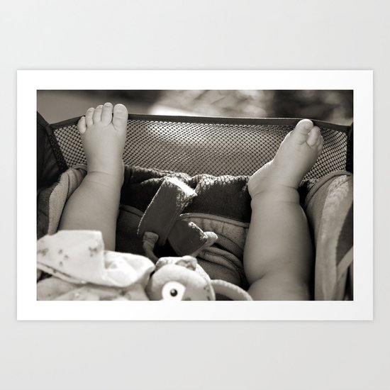 Little Toes Art Print
