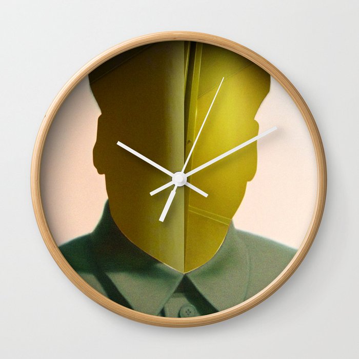 Mao as wound 3 Collage Wall Clock