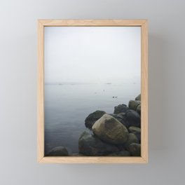 Ocean Fog Framed Mini Art Print