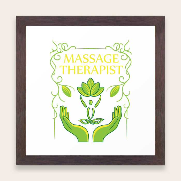 Massage Therapist Shirt Occupational Therapy Shirt Framed Art Print By Wwb Society6