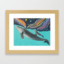 So, that's who created the universe? Framed Art Print