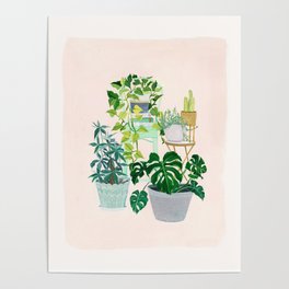 House plants Poster