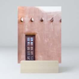 Santa Fe Window - Travel Photography Mini Art Print