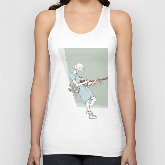 Guts are messy Unisex Tank Top