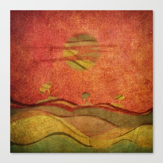 Cinnamon Trees Canvas Print