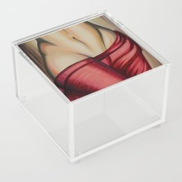 woman romantic curves Acrylic Box