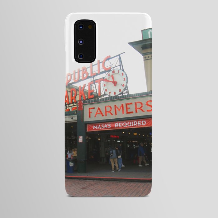 Pike Place Market, Seattle, Washington Android Case
