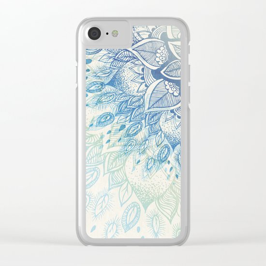 Dahlia Clear iPhone Case