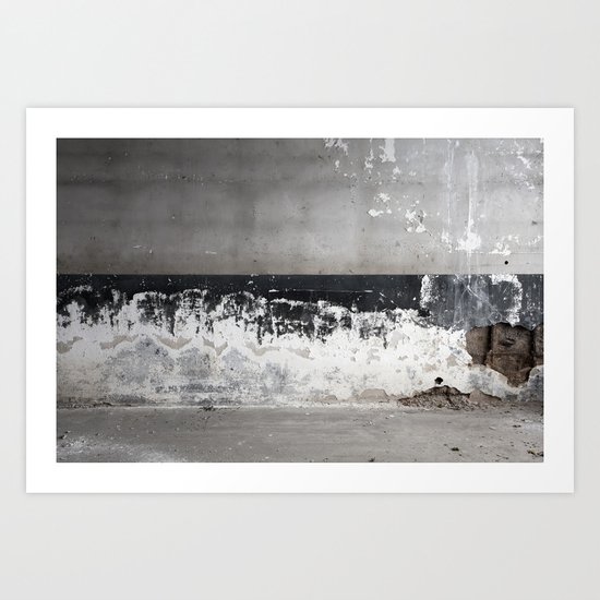 Decaying Wall Art Print