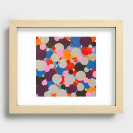 Dots Recessed Framed Print