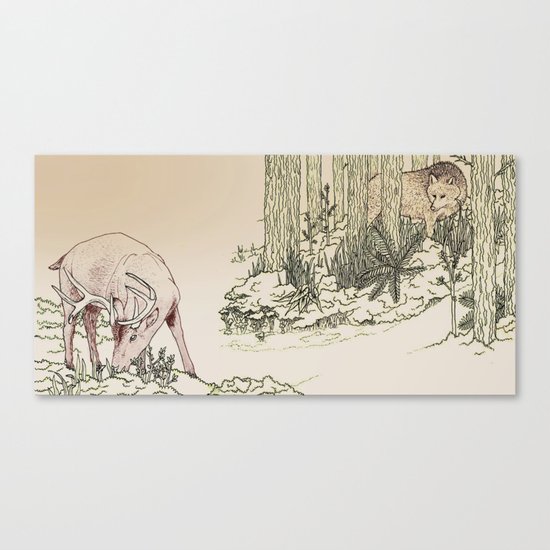 Judgement Canvas Print