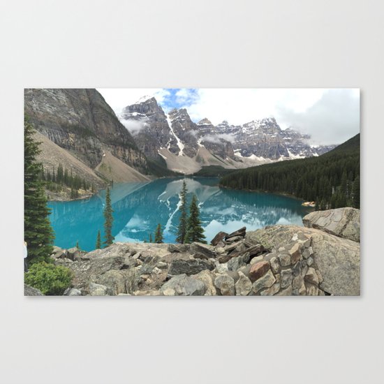 Hidden Lake Canvas Print