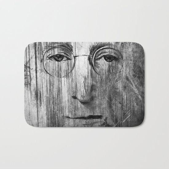 Jhon Lenon Bath Mat