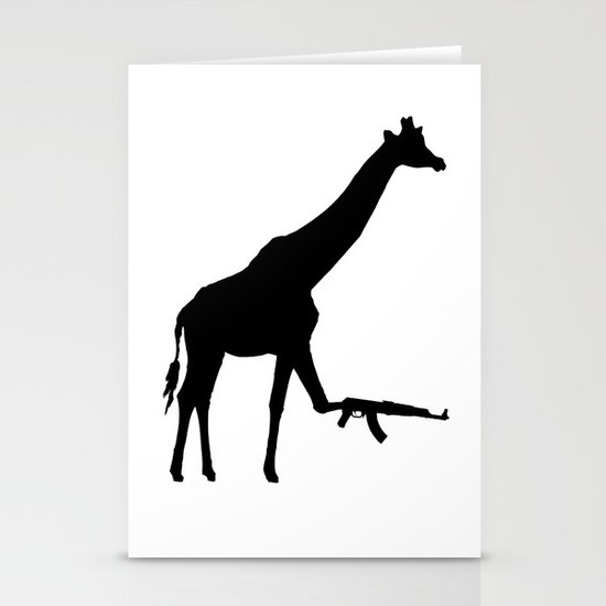 giraffe Stationery Cards