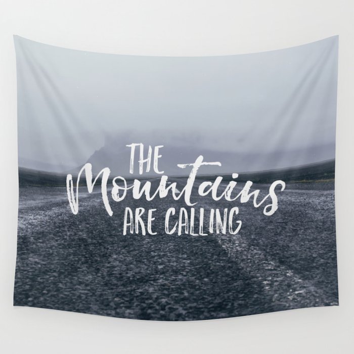 To the Mountain Wall Tapestry
