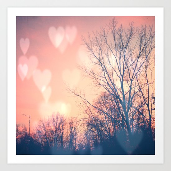 Love is in the Air Art Print
