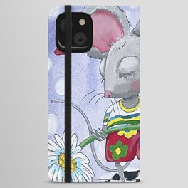 Mouse and the Daisy iPhone Wallet Case