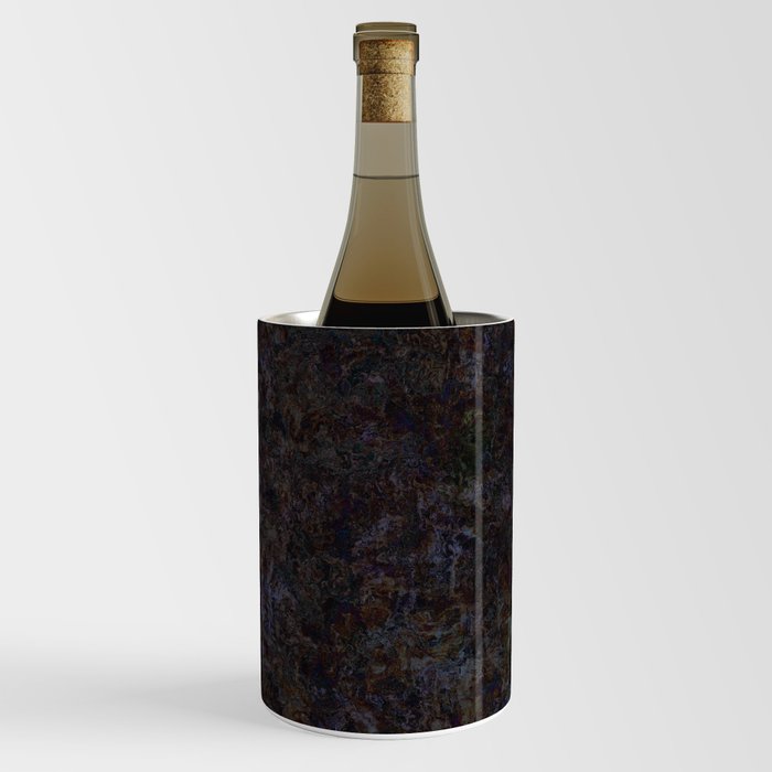 Dark impressionism strokes shapes Wine Chiller