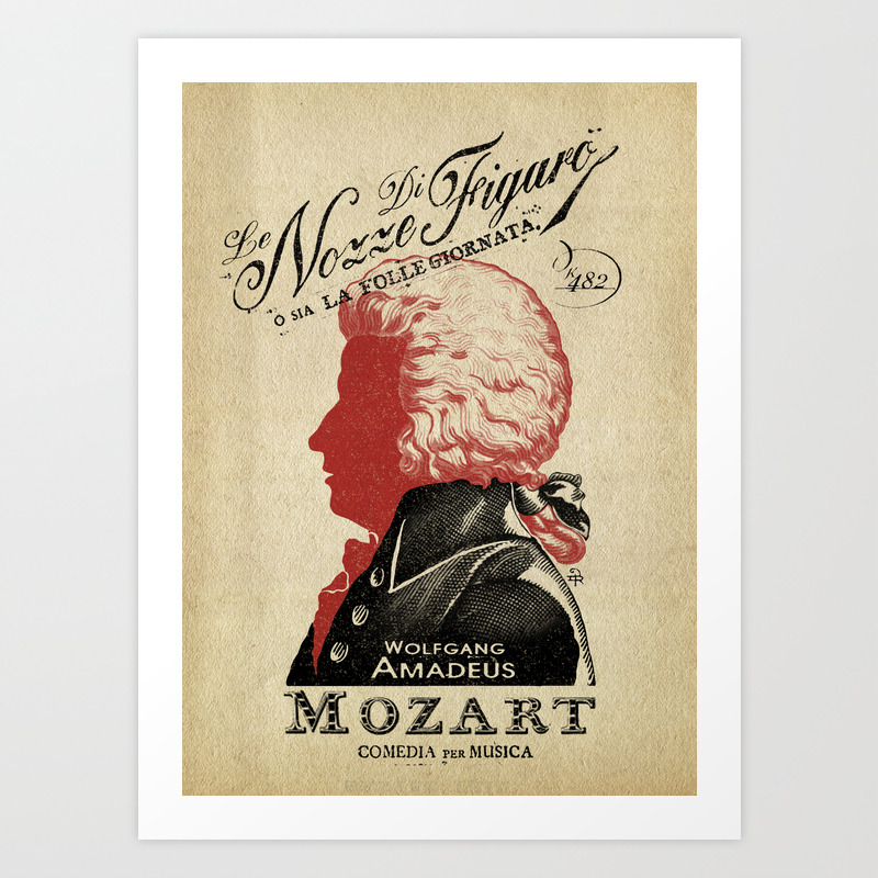 Le Nozze Di Figaro Art Print By Dondiego Society6
