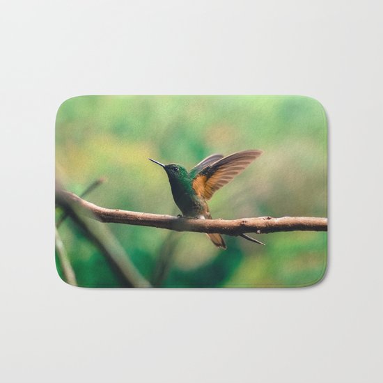 Hummingbird Bath Mat