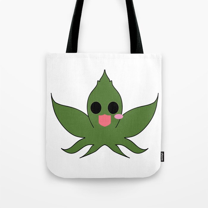 Cute Cannabis Masot : Indica 大麻 (Taima) Tote Bag