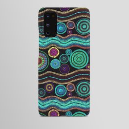 bohemian country design Android Case