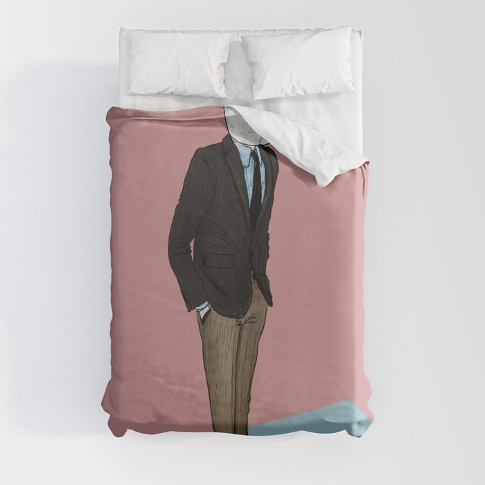 IT'S MORNING AND I THINK OF YOU Duvet Cover