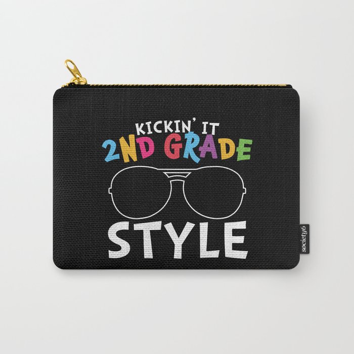 Kickin' It 2nd Grade Style Carry-All Pouch