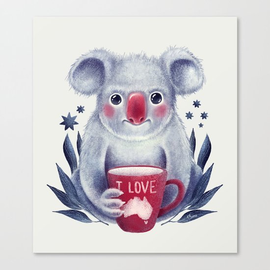 I♥Australia Canvas Print
