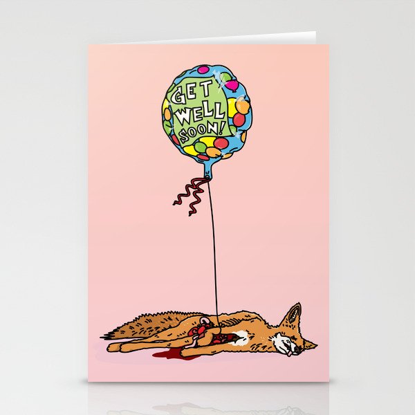 GET WELL SOON Stationery Cards