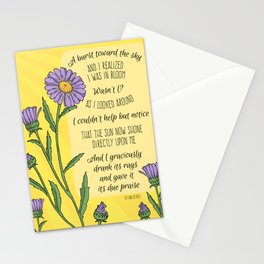 Inspirational Poem For Home and Office Stationery Cards