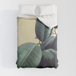 Ficus Elastica #15 #AniseFlower #decor #art #society6 Comforter