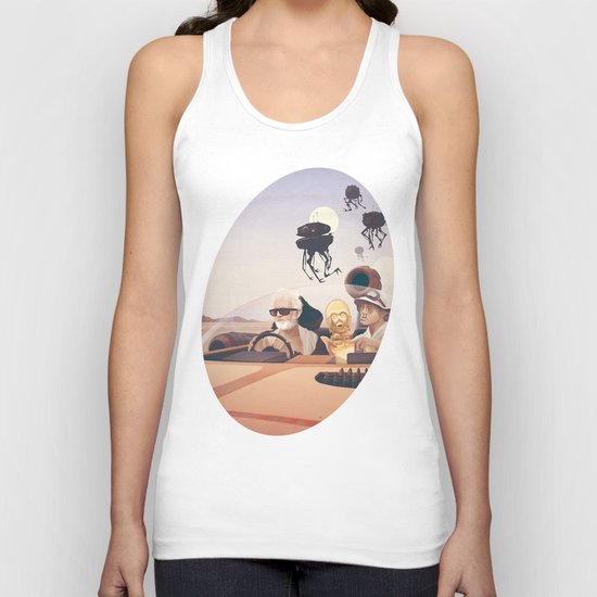 Fear and Loathing on Tatooine Unisex Tank Top
