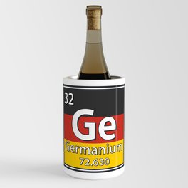 Germanium - Germany Flag German Science Wine Chiller