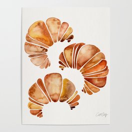 Croissant Collection Poster