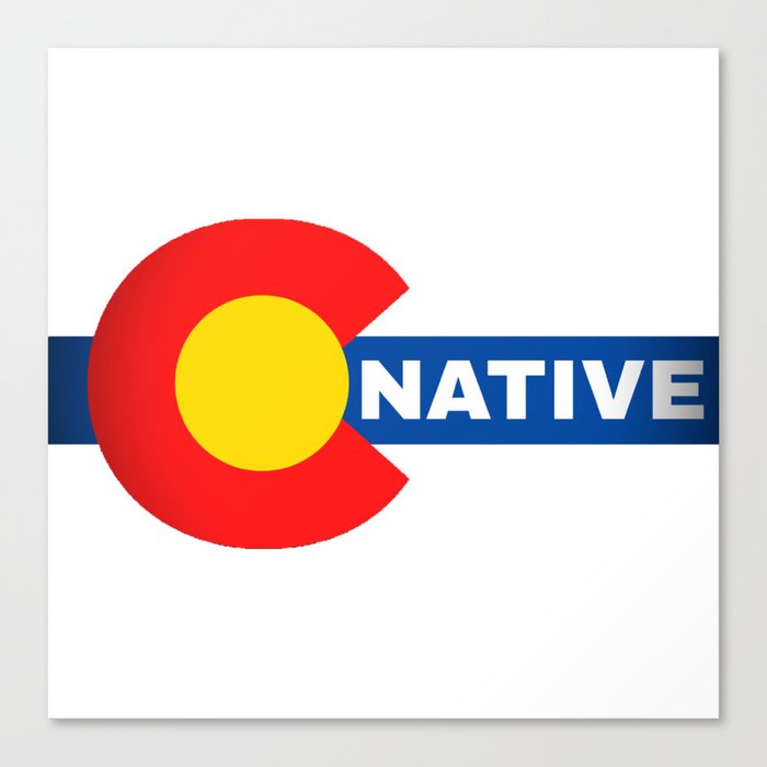 Colorado Native Canvas Print